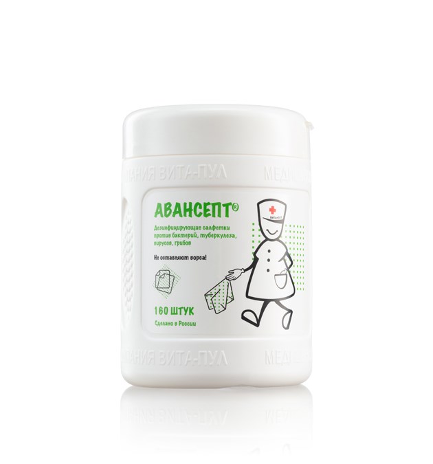 Авансепт салфетки, 160 шт 2338